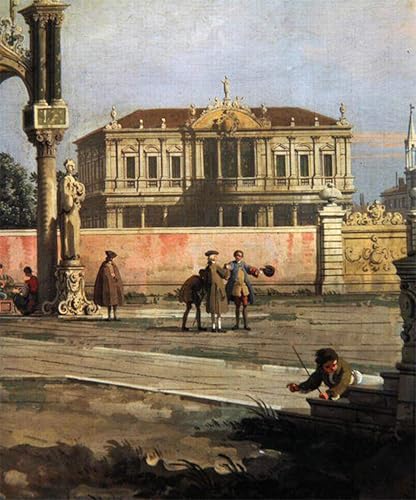 Tableau Canaletto d'art mural poster vintage grande taille déco chambre adulte