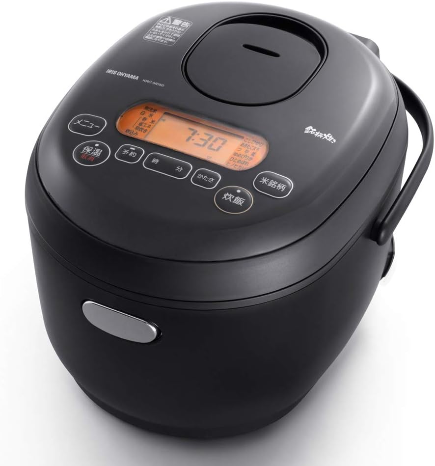 米屋の旨み 銘柄炊き ジャー炊飯器 5.5合 ブラック KRC-MD50-B アイリスオーヤマ