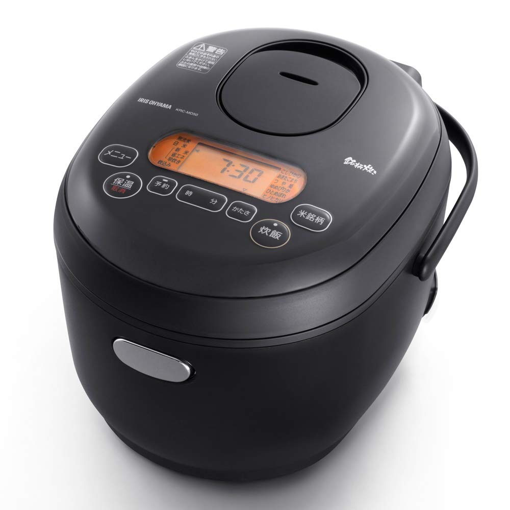 Amazon | 米屋の旨み 銘柄炊き ジャー炊飯器 5.5合 ブラック KRC-MD50 
