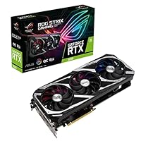 ASUS ROG Strix NVIDIA GeForce RTX 3050 OC Edition Gaming Graphics Card - PCIe 4.0, 8GB GDDR6, HDMI 2.1, DisplayPort 1.4a, Axial-tech Fan Design, 2.7-Slot, Super Alloy Power II, GPU Tweak II