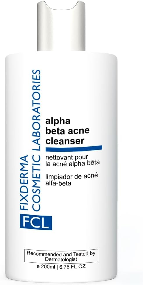 - Alpha Beta Acne Cleanser, Reduces Pimples, Regulates Sebum Production, Deep Pore Cleansing, Soap Free And Non-Comedogenic Formulation 200ml (Pack Of 1)