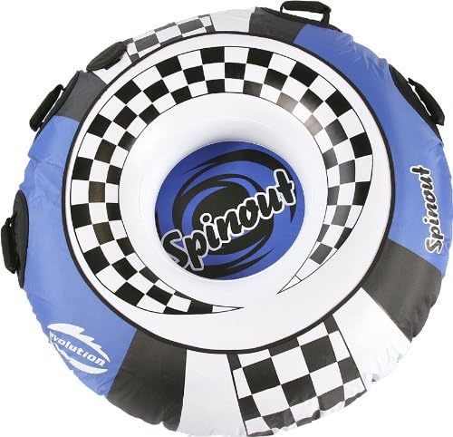 Wave Pro Spinout Towable Ski Tube (Blue, 56-Inch)