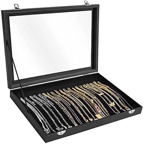 Siveit Necklace Organizer Box Cover