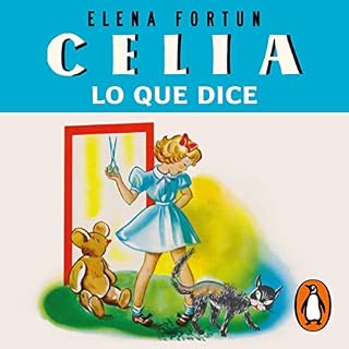 Diseño de la portada del título Celia, lo que dice