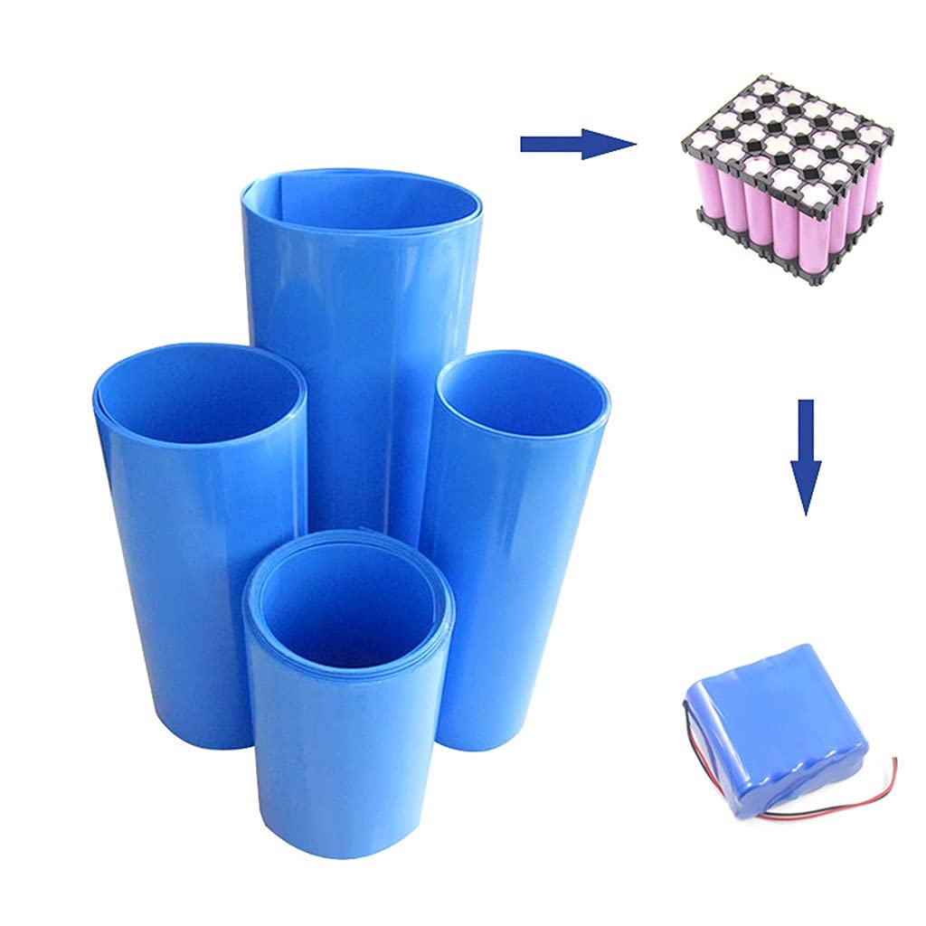 Rurki termokurczliwe z PVC, Rurka termokurczliwa PVC 2m niebieska 85-280mm(120mm)