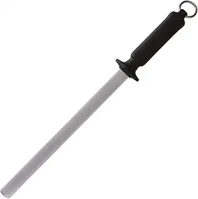 Afiador doméstico Victorinox diamantado oval, Preto, 26cm