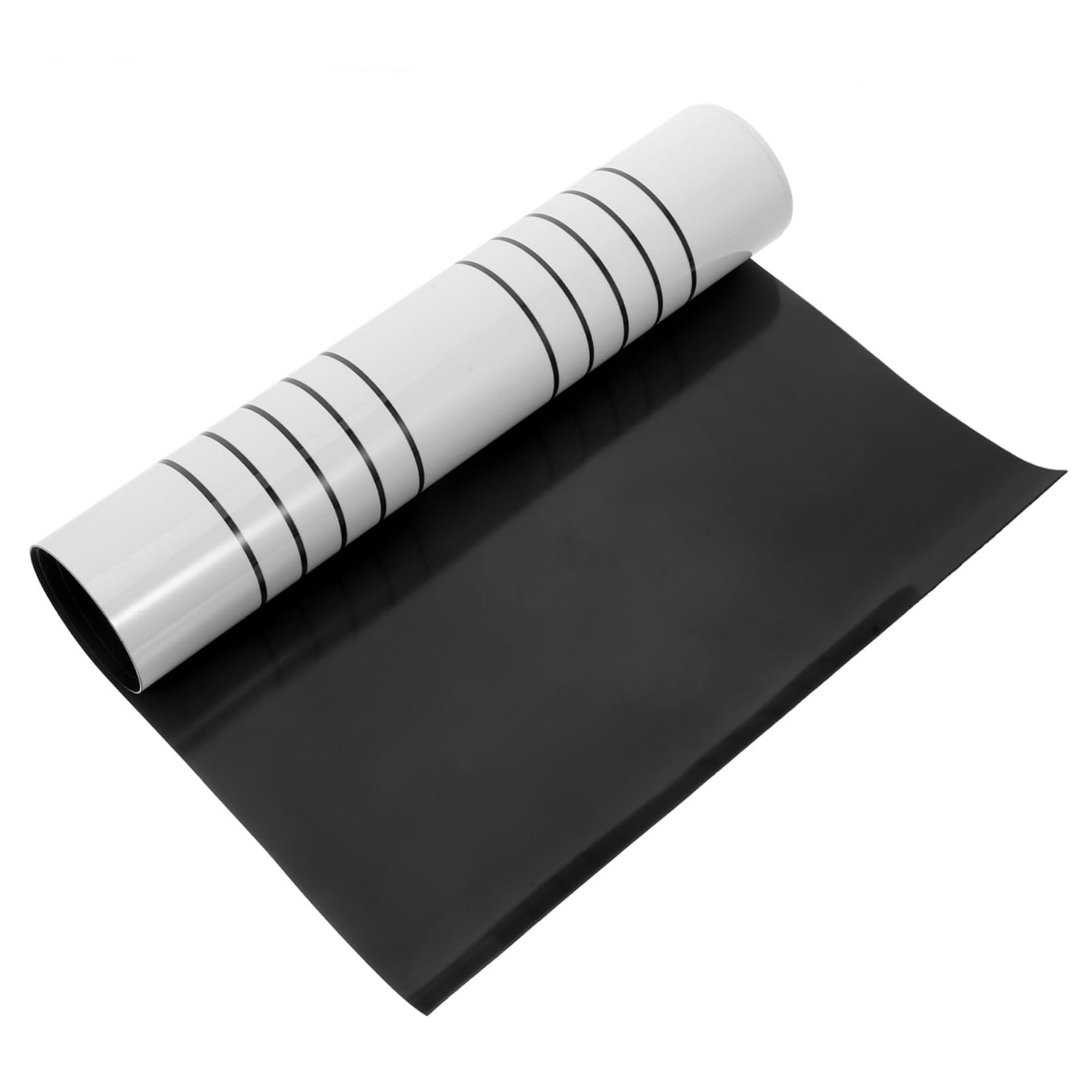 TOYANDONA Pizarra Magnética Portátil con Líneas de Pentagrama Borrado Seco Reutilizable Tablero para Mensajes y Notas Nevera para Clases de Música y Uso Escolar