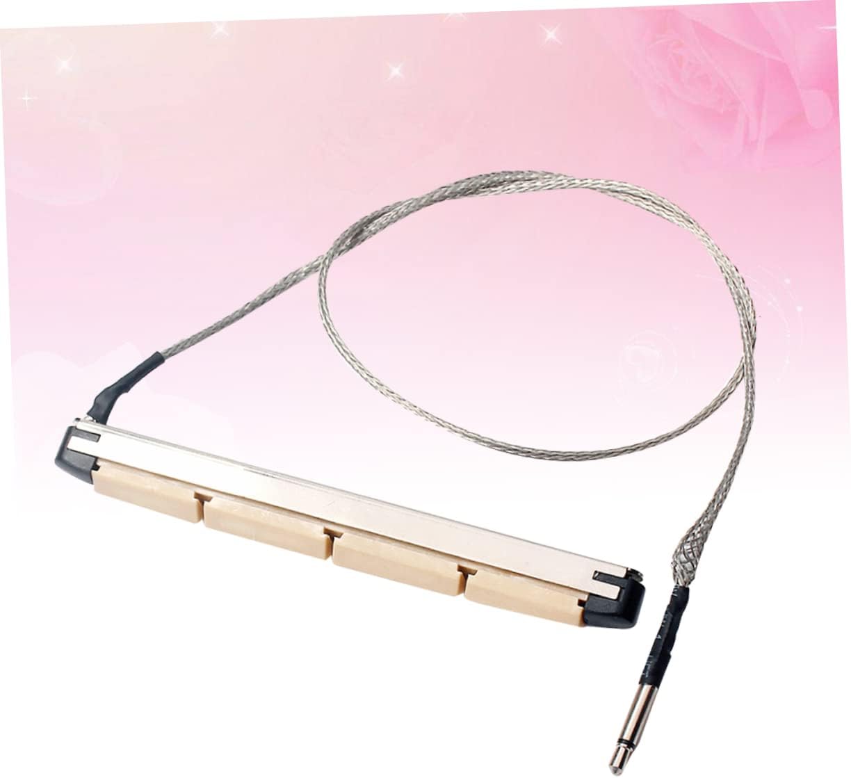 Yardwe 1pack Piezo Pickup String Acoustic Bass High Sensitivity Transducer Preamp Musical Instrument Accessory