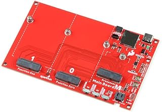 SparkFun MicroMod Main Board - Double, Built-in Resettable PTC Fuse, Integrated MCP73831 Single Cell LiPo Charge Circuit, Qwiic Enabled I2C, Board Dimensions: (Inches) 4.90" x 2.90"