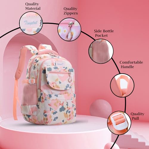 Image of Tinytot 30 Litre, Stylish & Trendy Water Resistant High Storage Multi-purpose School Backpack College Bag Travel Standard Backpack Bag For Boys & Girls, 2nd Standard Onward, 19 Inch