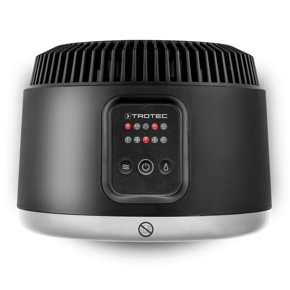 TROTEC TFH 2000 E 2-in-1 Heizlüfter Ventilator 2000 W Heizleistung Thermostat