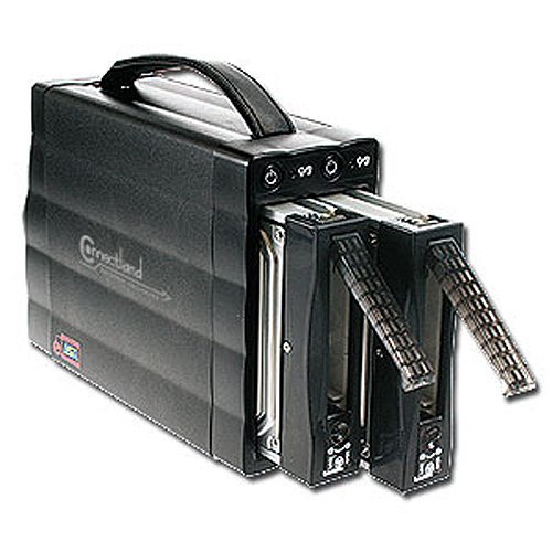 Connectland BE-SATA-DUAL-2320 Dual Boîtier externe pour disque dur 3.5'' SATA vers Esata