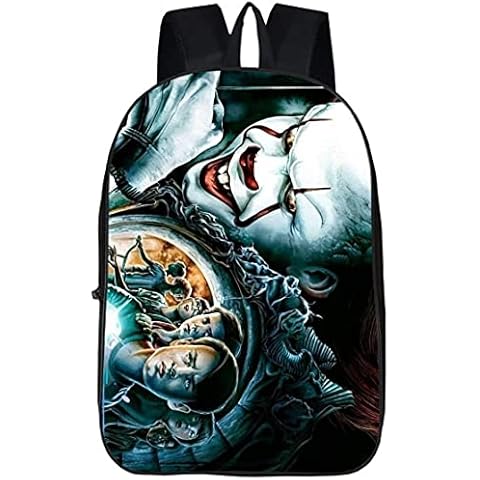 It: Chapter Two Backpack Bag Girls Boys School Bags Game Backpacks for Children School School Bag Waterproof Gift, 08, 16 Zoll Grundschule Cover