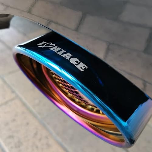 200系ハイエース レジアスエース オールステンレス ハイエース専用 マフラーカッター 1 2 3 4 5 6 7型適合(チタンカラー/タイプ6002C)