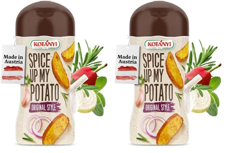 KOTÁNYI Original Grillgewürz Kartoffel-Gewürz 80g - Grillpartys, Pommes und Bratkartoffeln -DCF Sommererneuerung - Packu