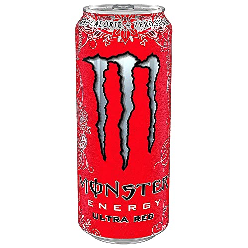 Image of Monster Energy Ultra Red Zero Calorie Energy Drink Pet Bottle, 500 ml