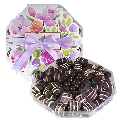 Fames Chocolates Chocolate Gift Box - Fresh Gourmet Chocolates, Perfect Easter, Birthday, Anniversary Present, Kosher, Dairy Free