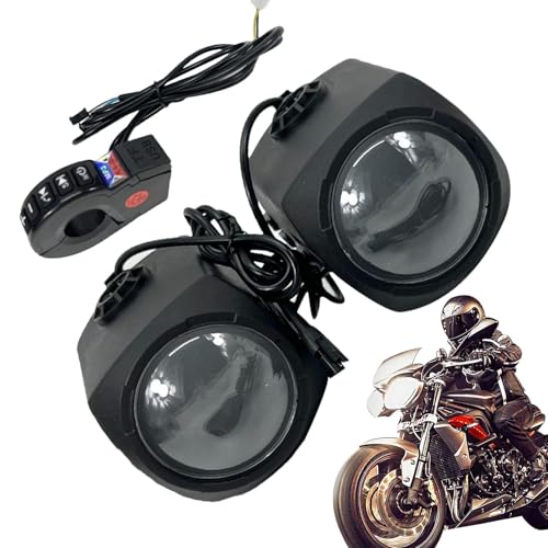Haut-parleurs moto HiFi étanches avec fixation guidon pour rouler en musique