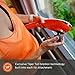 Tiger Tail Vibration Massager T-800 Long Arm Knot Buster Cordless Massage Device - Handheld Back, Shoulder, and Neck Deep Tissue Massager