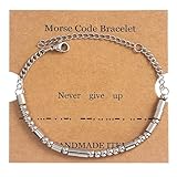 Generisch Con Luna Mm Joyas Oro Plateadas Pulseras Para Mujeres Inspirational Adjustable Pulseras Para Parejas Mom Friend Para Pulsera Regalo Azul Elástico Joyería, talla única, Metal