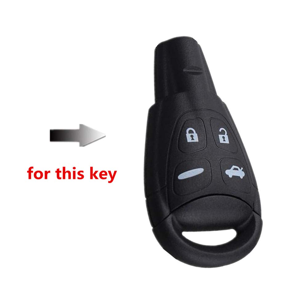 JenNiFer 4 Pulsante Remoto Portachiavi Caso Kit Completo Di Riparazione Per Saab 93 95 Tid Aero - Foto 8