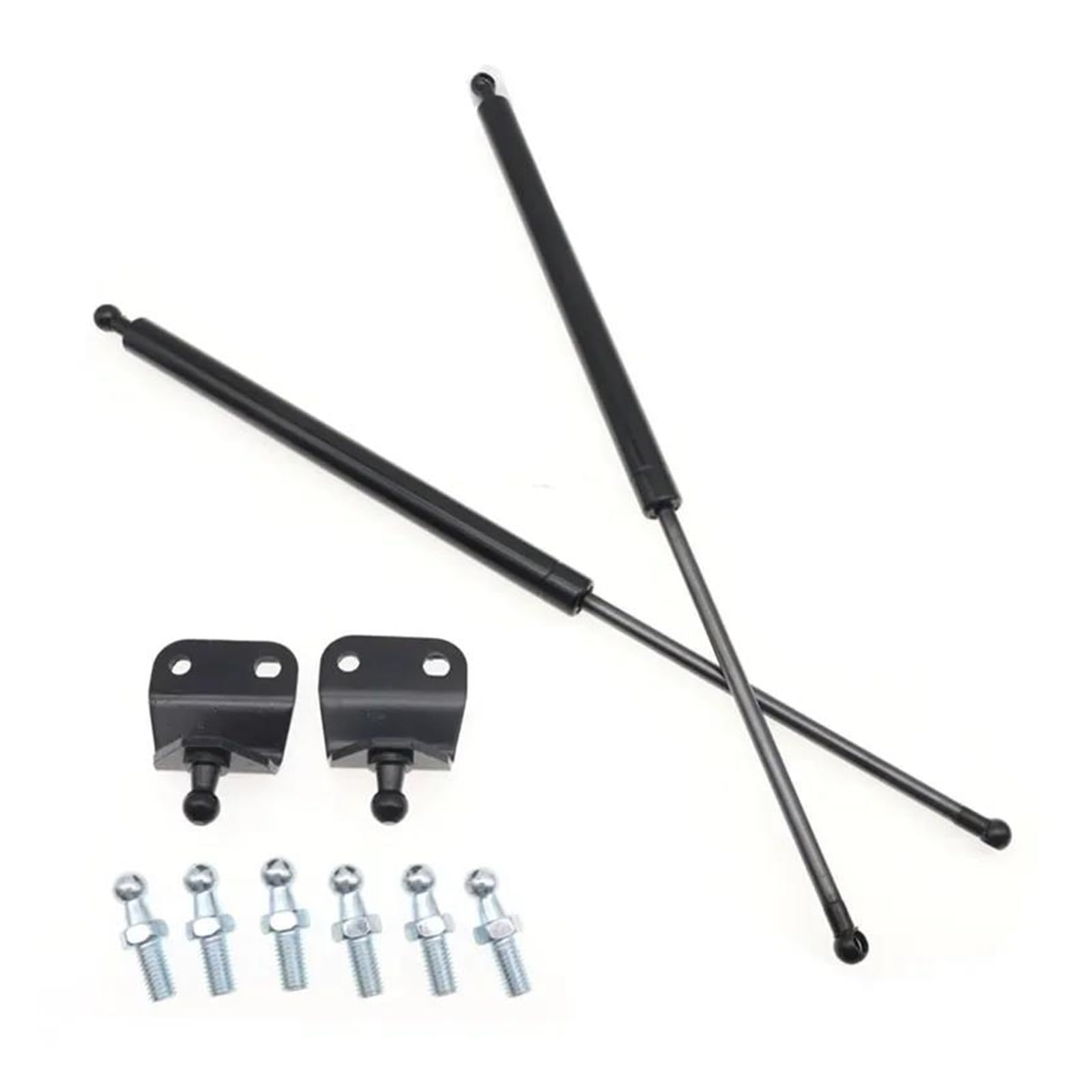 Pistoncini 300-600mm 120kg/1200N Barre Rinforzo Universali Molla Ammortizzatore Sollevatore Per Cassone Portaoggetti Cofano Portellone Camper Bus Molla A Gas Porta Posteriore(600mm)