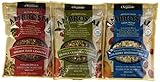 Ambrosial Granola Organic Granola and Muesli Sampler, 12-Ounce Pouches (Pack of 6)