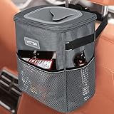 HOTOR Car Trash Can, Multifunctional Car Accessory for Interior Car Stuff Storage...