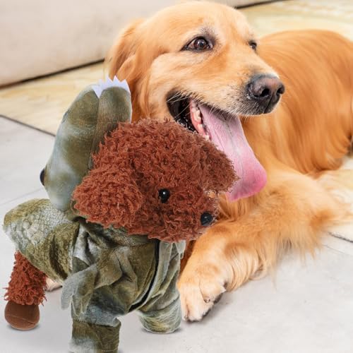 Disfraz de Dinosaurio para Perros YARNOW Plush Talla 38 cm miniatura 5