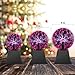 DELIPOP Plasma Ball 8 Inches, Red Light with Plug in Cord Magic Plasma Ball Lamp, Touch and Sound Sensitive Disco Light for Christmas, Parties, Decoration
