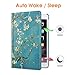 Fintie Rotating Case for iPad Mini 3/2 / 1-360 Degree Rotating Smart Stand Protective Cover with Auto Sleep/Wake for iPad Mini 1 / iPad Mini 2 / iPad Mini 3, Blossom
