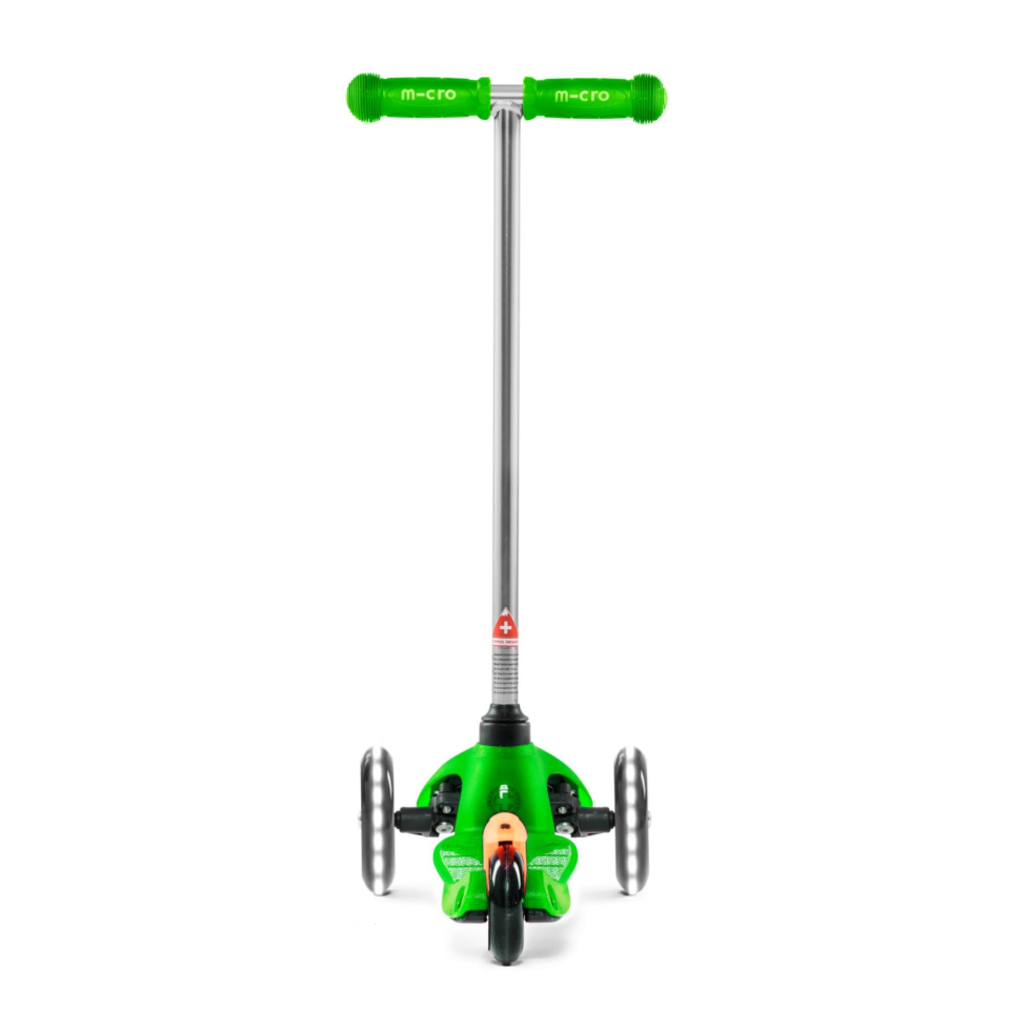 Micro® Mini Classic LED | Patinete Infantil 3 Ruedas | Ruedas con Luces sin Pilas | Rodamientos ABEC9 | Plataforma Reforzada | Manillar Desmontable | Niños y Niñas | 2-5 Años