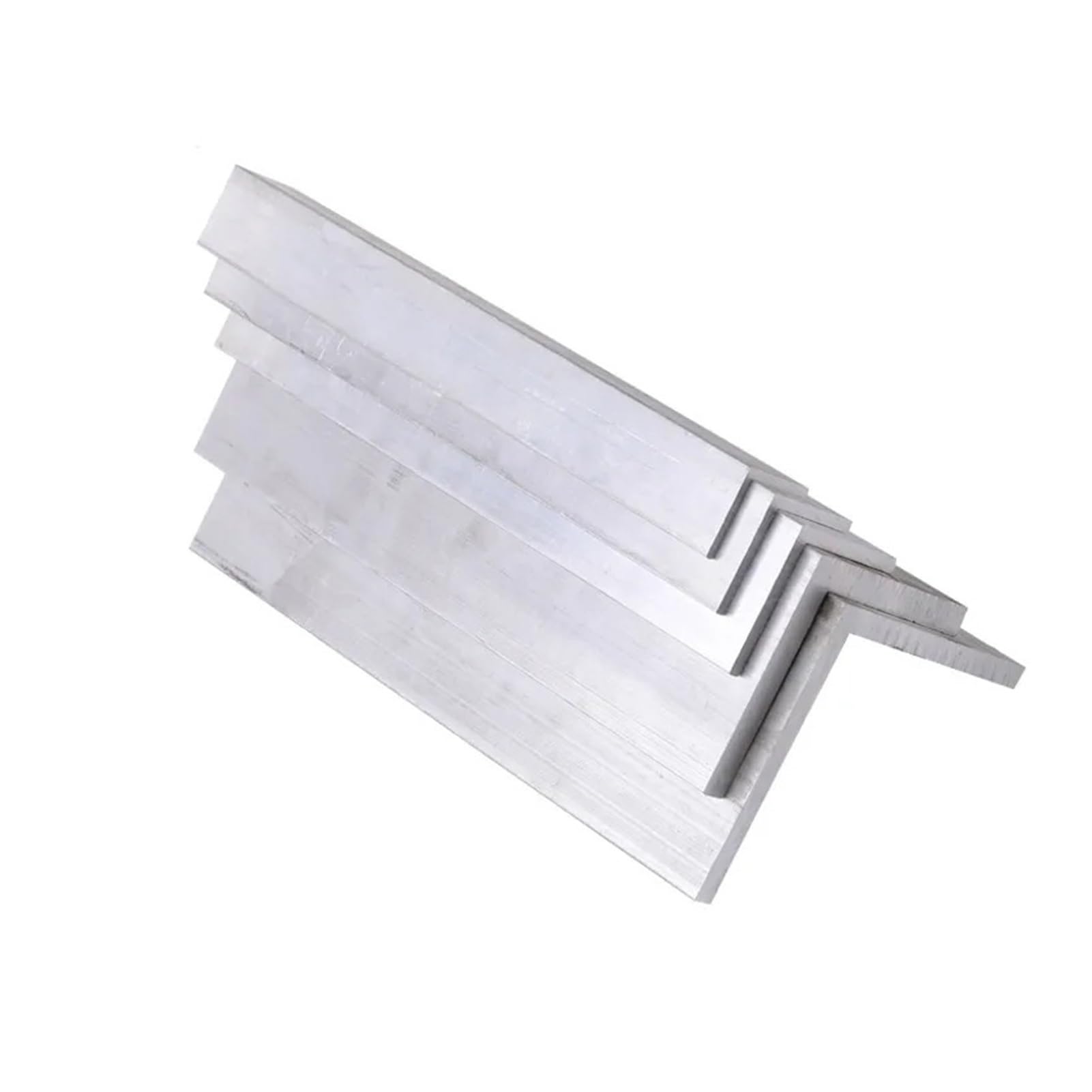 Aluminiumrohr 10x50mm dicke 1mm/2mm 6063 Rechtwinklig aluminium L-förmigen aluminium legierung Aluminium kanten dreieck profil(10x50x2mm,S)