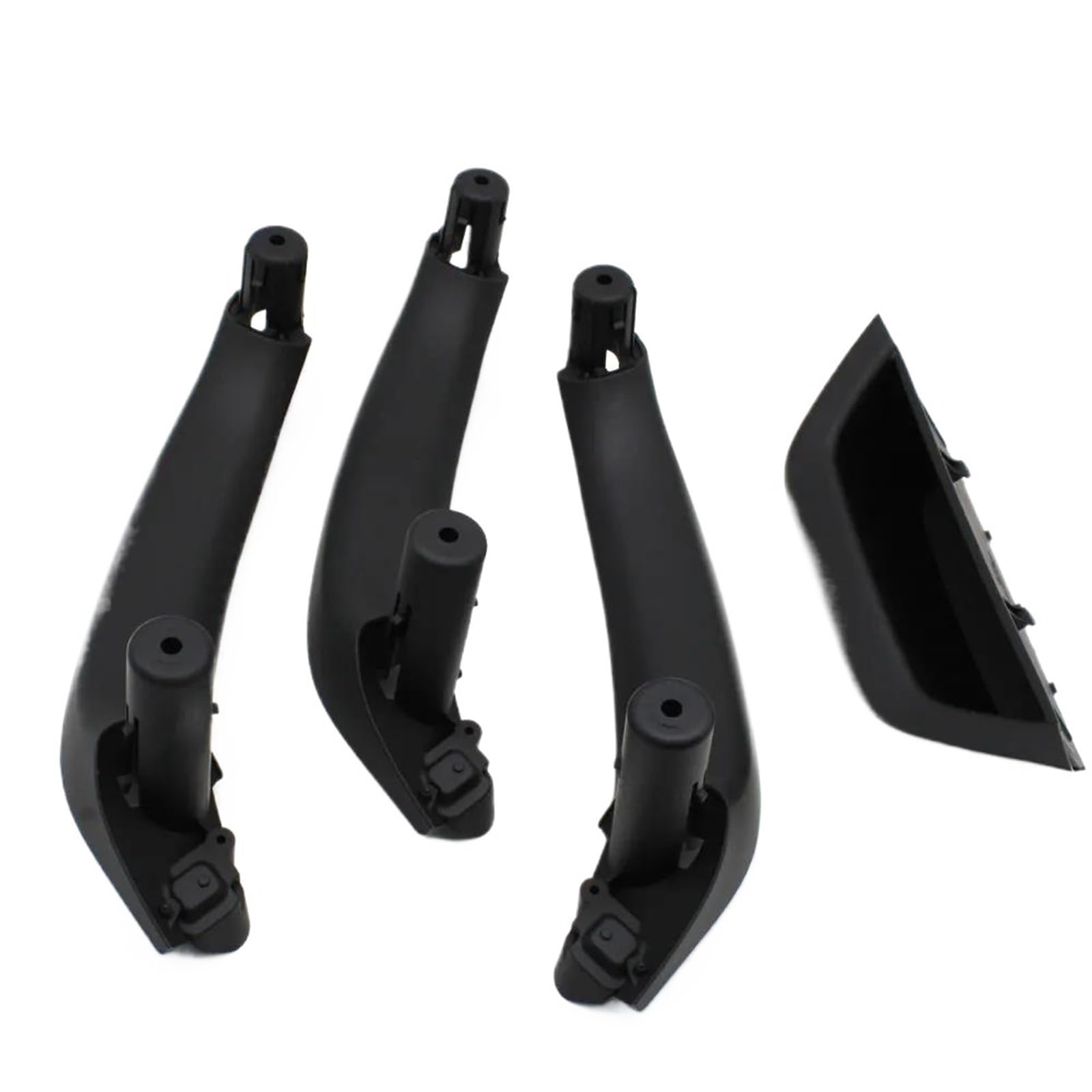 JYUTDW Inner Door Handle Car Interior Door Handles Pull Accessories for BMW for X3 X4 F25 F26 2010-2016(RHD-Black)