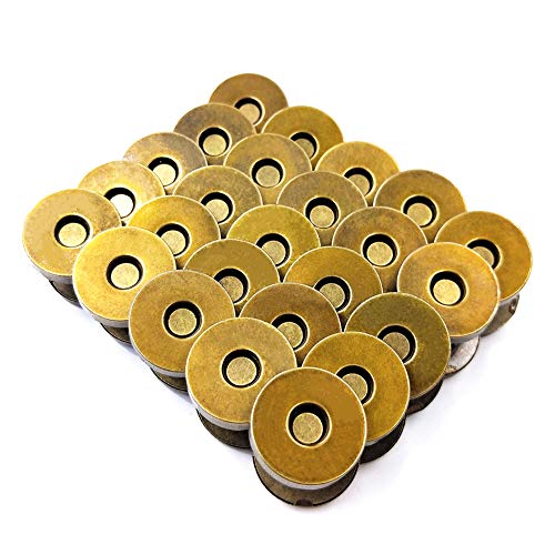 Aligle 50 Sets Magnetic Purse Snap Clasps Button/Great Closure Purse Handbag Clothes Sewing