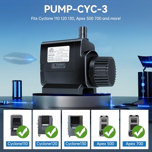 Image of Pump-CYC-3 Evaporative Coolers Fits Apex 500 700, Cyclone 110 120 130