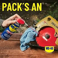 WD-40 Multifunktionsprodukt Smart Straw 330ml – Präzise Anwendung mit klappbarem Sprührohr, löst festsitzende Mechaniken & Rost, beseitigt Quietschen, verdrängt Feuchtigkeit, schützt & reinigt – Ansicht 7