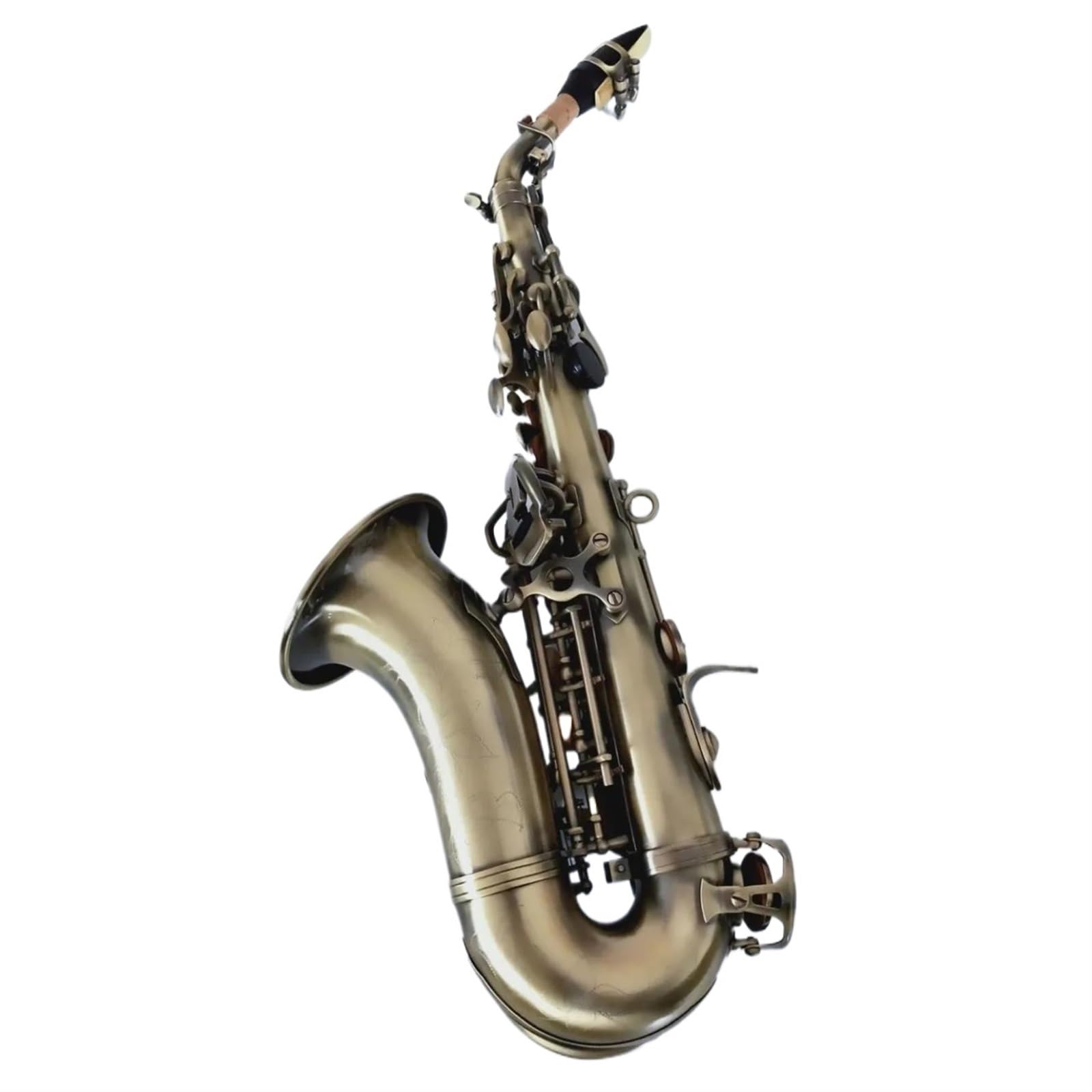Saksofon Japonia Zakrzywiony Instrument Saksofon Sopranowy Muzyka Bb Saksofon Sopranowy Profesjonalny Saksofon