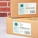 Avery Waterproof Printable Shipping Labels with Sure Feed, 5.5