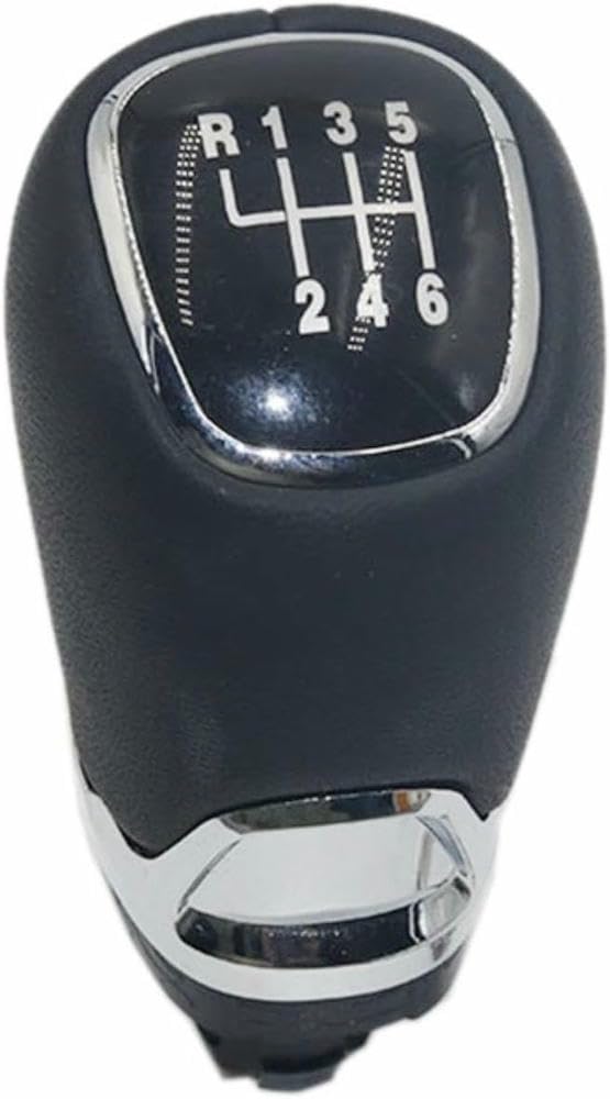 Gznbb 6 Speed Car Manual Gear Shift Knob Boot Cover Gaiter Lever Shifter Handle Stick, For Skoda Fabia 1 Mki 2000-2008