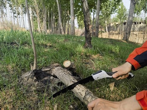 is RazorTOOTH Folding Saw;Pruning Saw Delivers Smooth and Precise Cuts;Hand Saw is Light,Super Sharp,Portable,for Wood Cutting,Camping,Gardening, Hiking, Landscaping (handsaw250) - Image 5