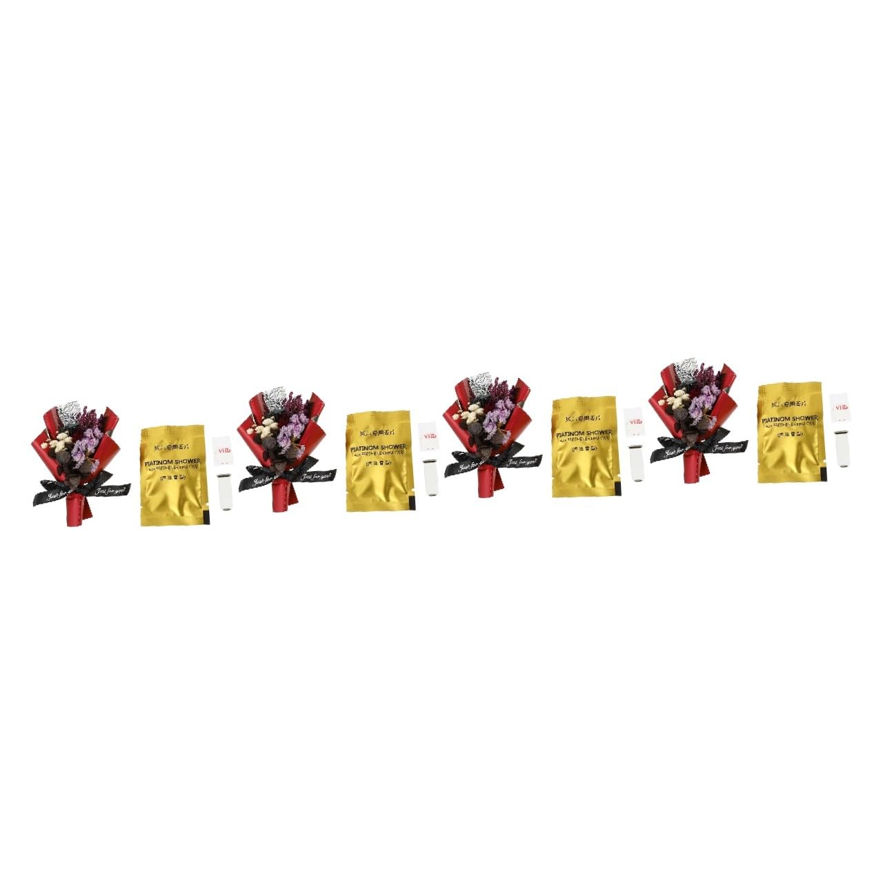 PartyKindom 4pezzi Clip Diffusore Aromi Per Auto Con Fiore Decorazione Elegante Per Ventilazione Auto Profumo Fresco Per Interni Per Donne e Occasioni Speciali