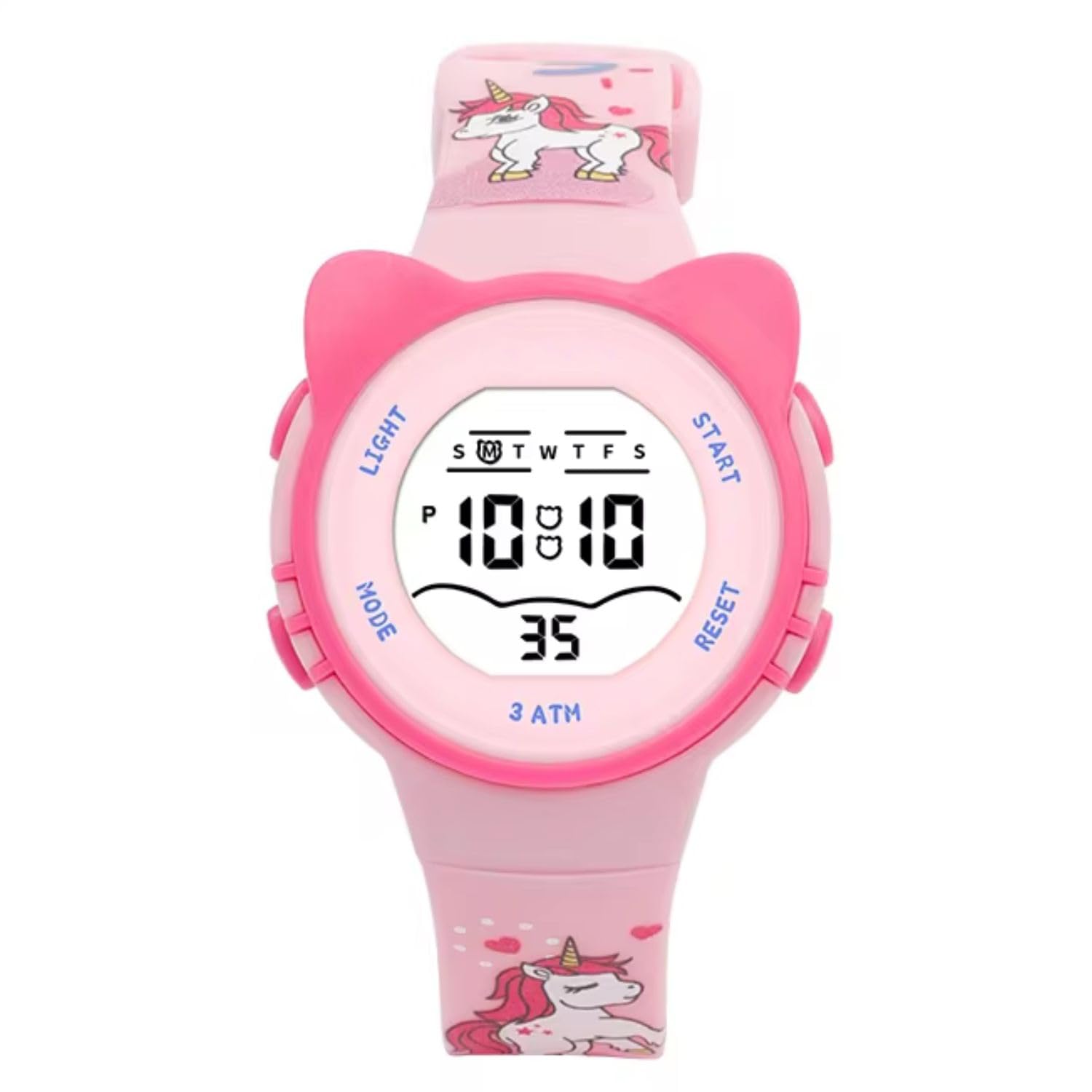 ON TIME OCTUS Digital Watch for Kids Unisex-Multi-Functional 30 M Waterproof Sports Watches for Girls Between 4 to 13 Years of Age (Pink Unicorn) (B0DD7RDJG4) Amazon Price History, Amazon Price Tracker