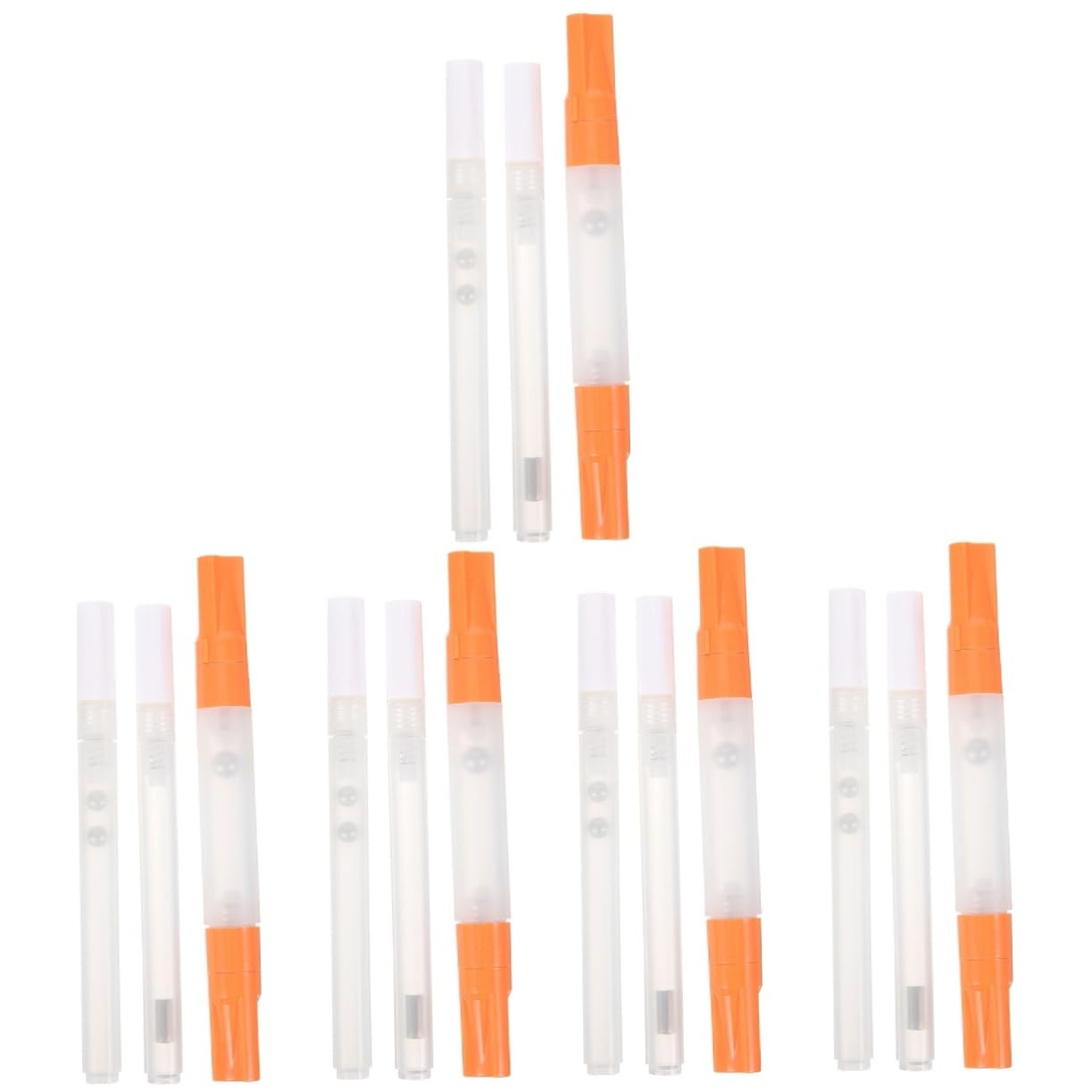 NUOBESTY Lot De 5 Marqueurs Rechargeables Pour Peinture Stylos Fins Pour Dessin Bureau Peinture Dessin Artistique 3 Pièces X 5