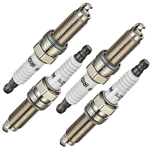 Image of BDFHYK Set of 4 Iridium Spark Plug Compatible with Honda Accord, CR-V, Civic, Odyssey, Pilot 2008-2016;Compatible with Ram 1500 2013-2016 3.6L Replacement for 3461