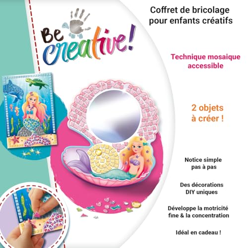 Coffret Mosaïque Ravensburger 4005556182398 – Mermaid - vue 10