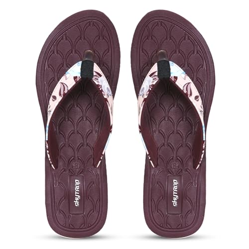 Image of Skytrap Women Blue Nubuck Slippers Flipflop