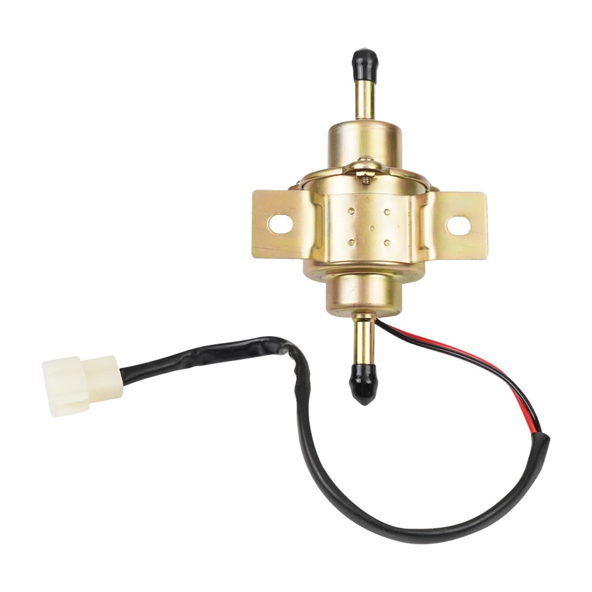 Ticha EP-500-0 Pompa carburante elettrica 12V, pompa diesel/benzina a bassa pressione per veicoli universali (nucleo in rame dorato, 0,032-0,045 MPa)