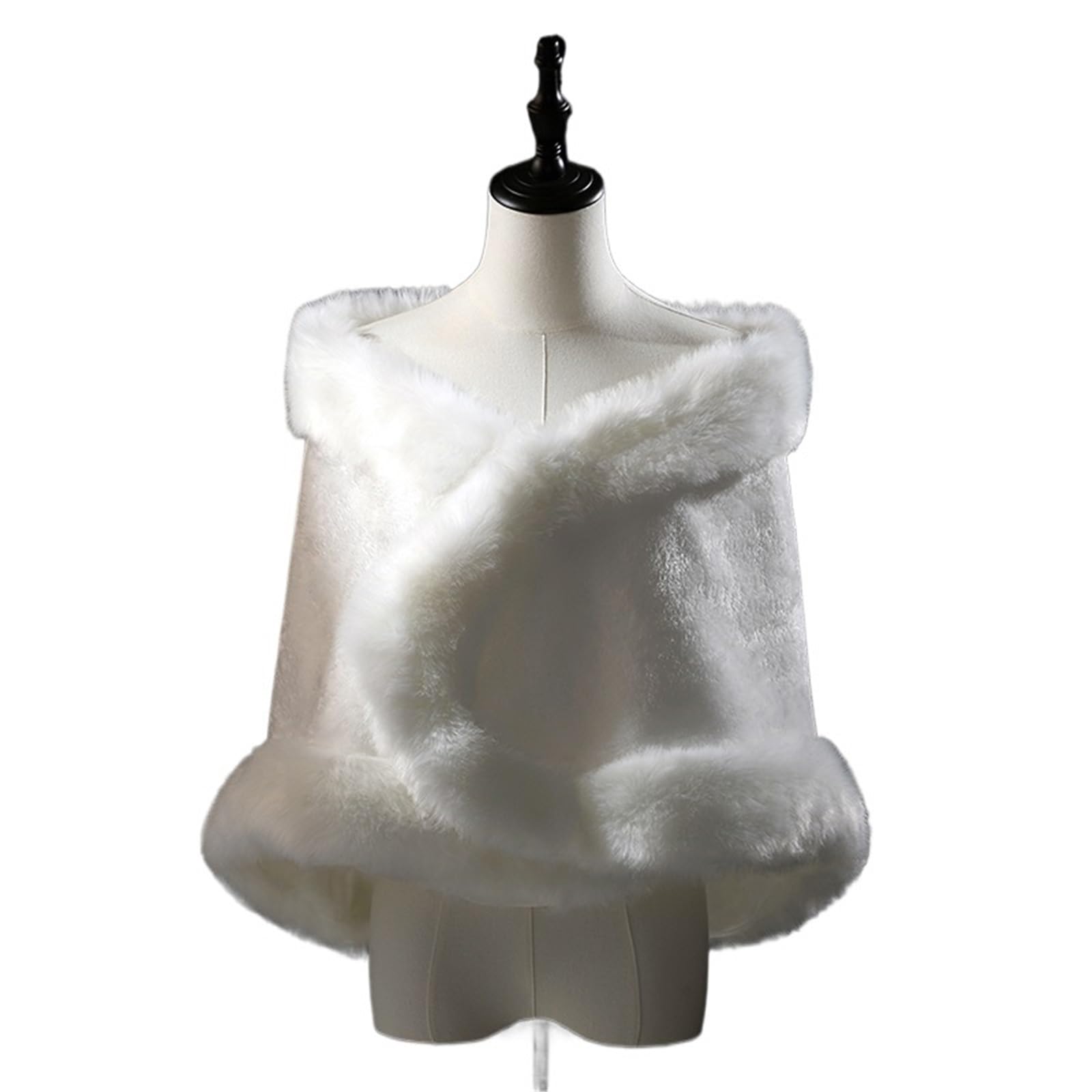 Chal nupcial, chaqueta de vestido boda y noche, capa a juego invierno Estola De Mujer