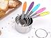 Measuring Cups and Spoons Set of 10, Stainless Steel Kitchen Cups and Spoons for Dry and Liquid Ingredients